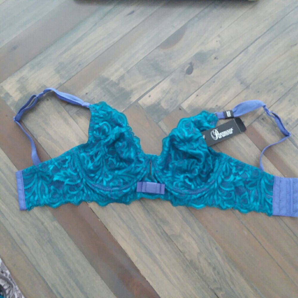 NWT 32DD Paramour lacy bra